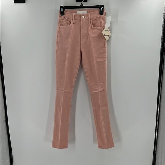 Mother Superior The Insider Hover Jeans - The Devil May Care (Peach Parfait)  24 - Picture 2 of 11